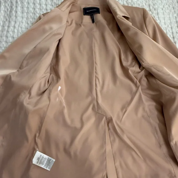 BCBGMaxAzria dusty-pink color Women's Blazer - Picture 3 of 3